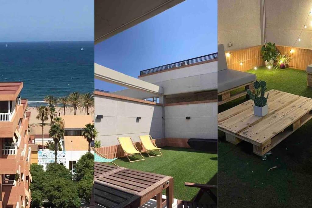 Valencia Atico Playa Patacona. Parking Incluido Apartamento Exterior foto
